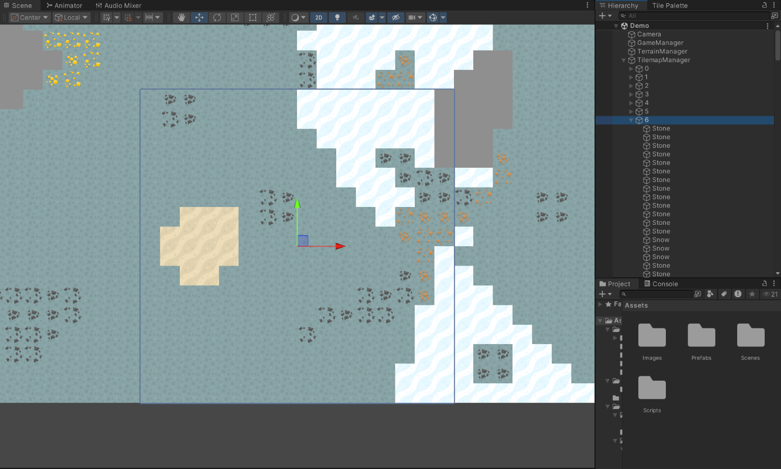 在Unity中使用柏林噪声生成基础2D地形 | WhythZ